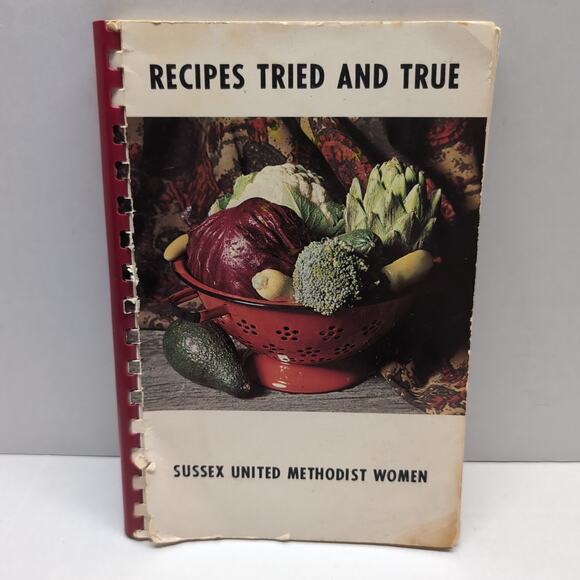 Lot of 2 Sussex United Methodist Church Community Cookbook NJ New Jersey - Picture 16 of 16